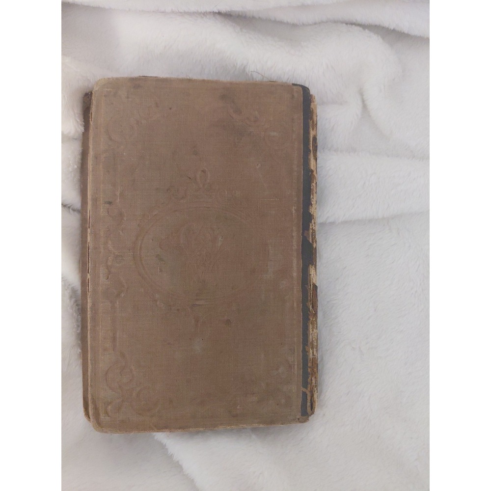 Joseph Ray's Algebra Part First 1848 HC Antique Math Book - Picture 8 of 9